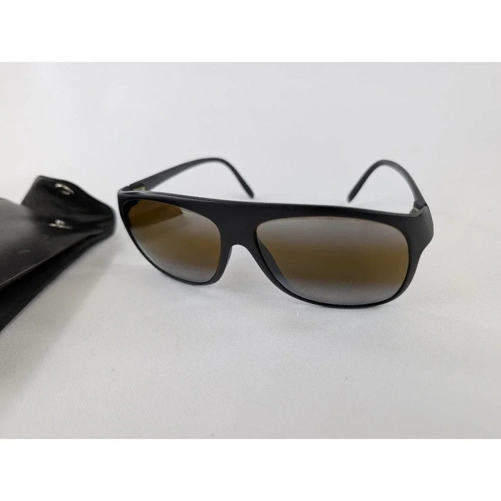 Vintage Ski Sunglasses w/ I Ski Case And Neck Strap Yellow Lenses‎ France
